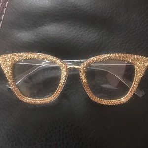 Bling personality glasses